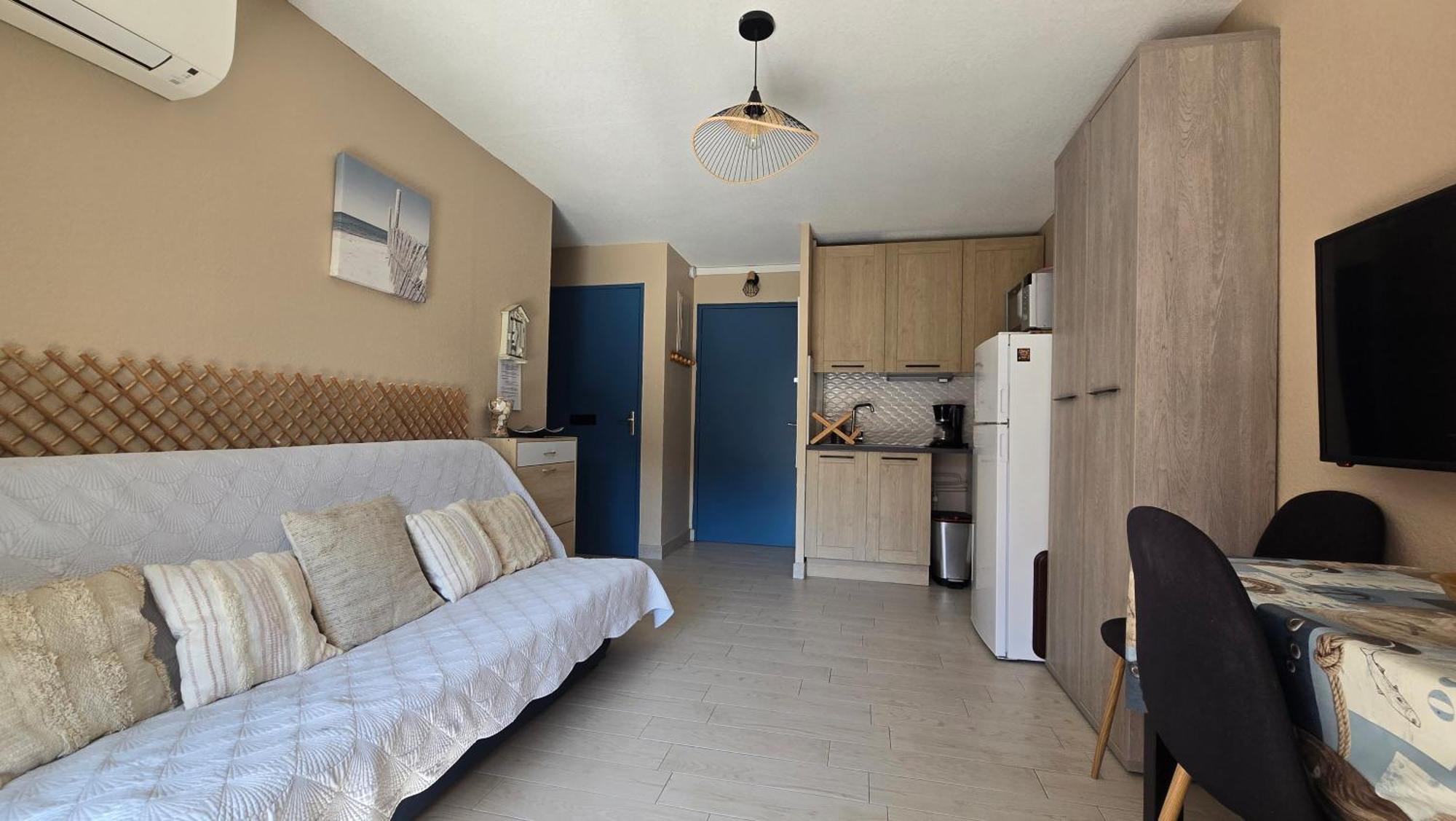 Joli T2 Avec Jardin Plage Richelieu - 6 Personnes Agde Dış mekan fotoğraf